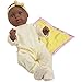 Constructive Playthings 4-Piece Sleeper Set for 12 Inch to 14 Inch Baby Dolls, Machine Washable Pajamas for Dolls, Baby Doll Accessories, Ages 2+