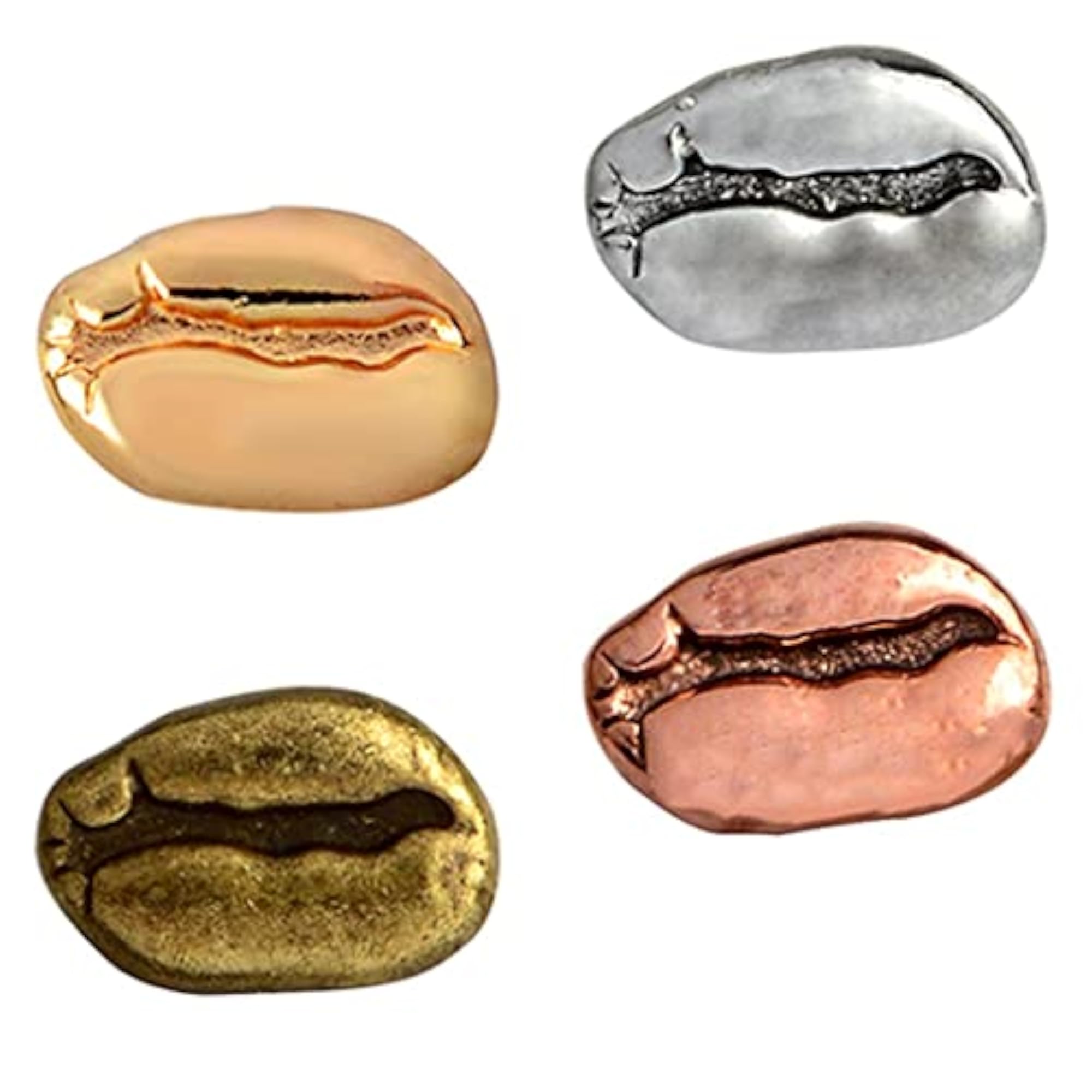 Cartoon Lapel Brooch Pin Set, 4 Pieces