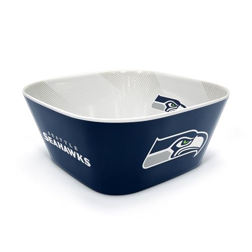 Image of YouTheFan NFL Seattle Seahawks Large Party Bowl