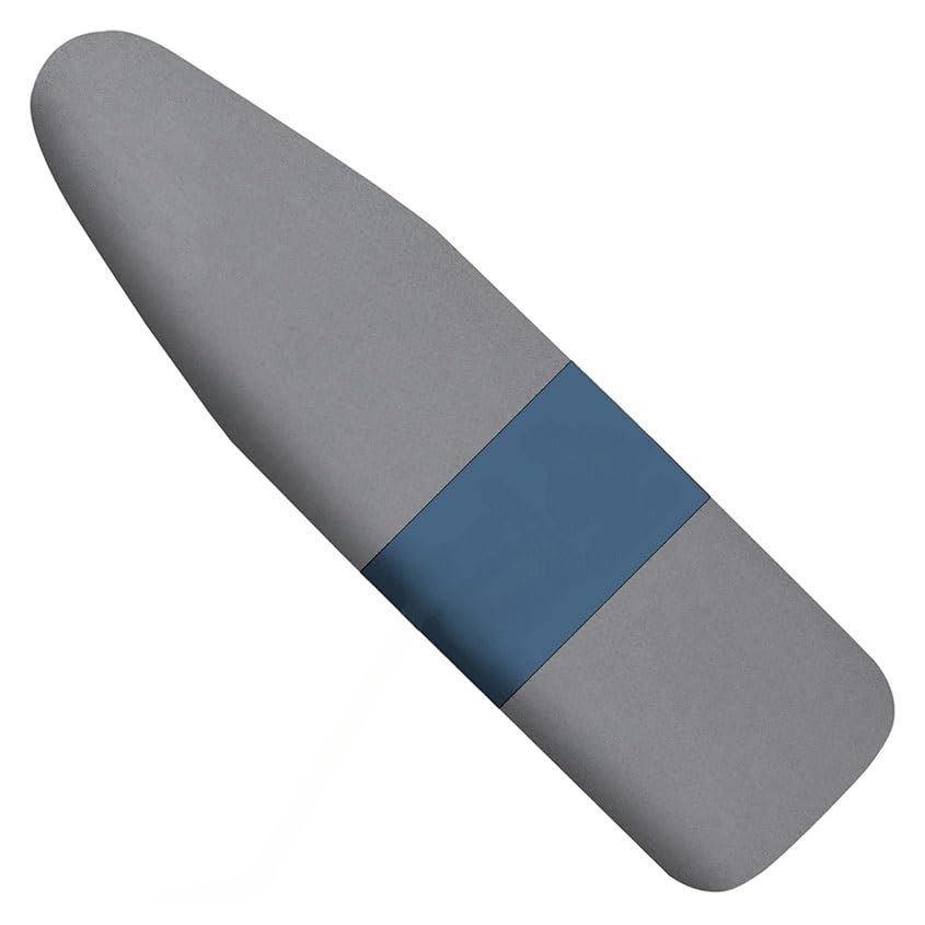 Copriasse da Stiro, Copriasse da Stiro con Imbottitura, Bordo Elastico Resistente al Calore e Lavabile(135x56cm)