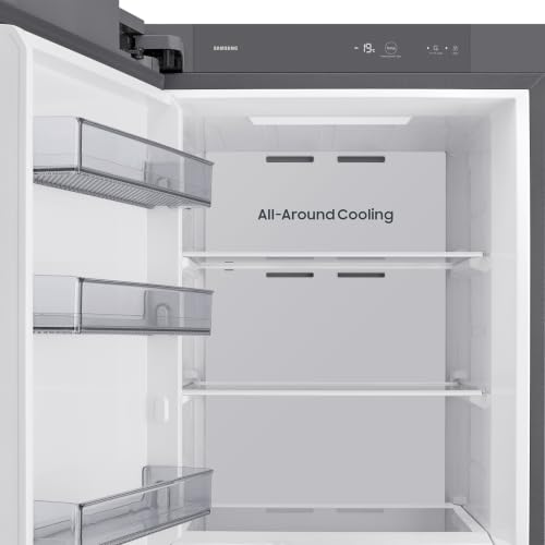 Image of Samsung 11.4 Cu. Ft. Convertible Upright Freezer with Flexible Fridge Conversion, All-Around Cooling, Adjustable Shelving, Reversible Door, Energy Star Rated, Stainless, RZ40H11PETAA