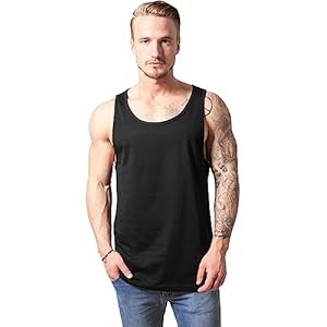 Urban Classics Jersey Big Tanktop heren Sporttop (1-Pack)