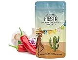 Tricky Cricky Edible Flavored Cricket Snacks for Humans - USA Grown - Unique & Healthy Gourmet Snacks for Adults - High Protein, Low Carb, Low Calorie Dried Edible Bugs for People - Taco Fiesta - 1 Oz