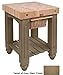 John Boos Gathering Block 25x24x36 Gray Stain