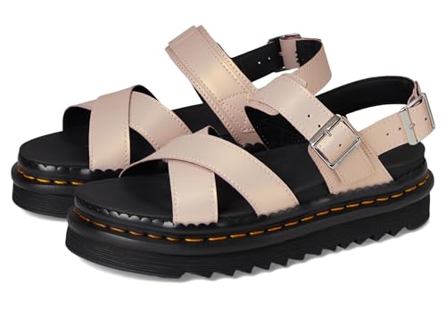 Dr. Martens, Women's, Voss II, Powder Pink Gold Shift, 8, Medium