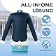 CLEANmaxx automatischer Hemdenbügler PRO | Ersetzt Bügeleisen, Bügelbrett, Dampfglätter und Steamer | Bügelgerät mit Bügelpuppe für Hemden, Blusen & Shirts | innovativ & effizient