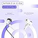 Podstring New Version of Anti-Lost Strap for Wireless in-Ear Earbuds with Ear Tips, Airpod pro Lanyard - White (Compatible with Airpods Pro 1 2 3, Sony, Beats, Samsung, Bose)