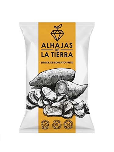 Alhajas de la Tierra | Chips de Boniato | 25 bolsas de 40g