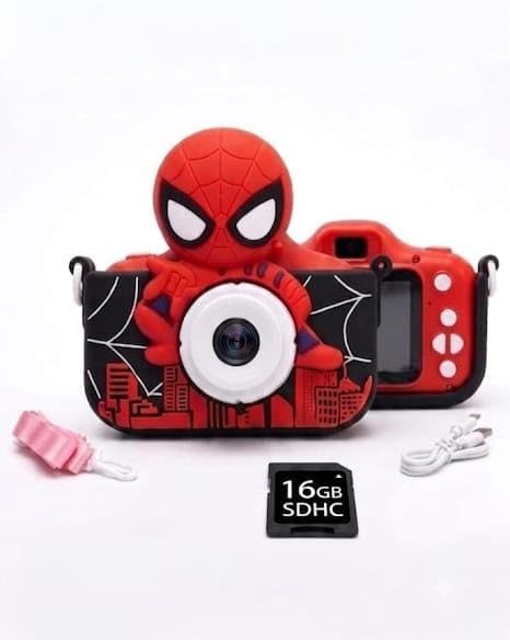Happy Choices Kids Digital Camera Compact Design Selfie Camera Video Recorder Photo Capture Games 2.0 Inch Screen for Girls Boys 4+ 5 6 7 8 - with SD Card(16 GB)-image-38