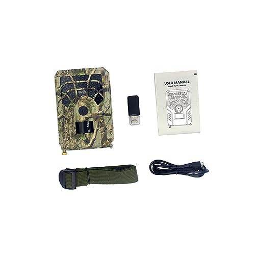 Caméra de chasse grand angle 120° avec vision nocturne 46 LEDs infrarouges HEMOTON