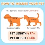 Petskd Top-Expandable Pet Carrier 19x13x9 Inches Southwest Allegiant Airlines Approved, Soft-Sided Carrier for Small Dog Under 12 lbs and Large Cat Under 15 lbs(Blue)