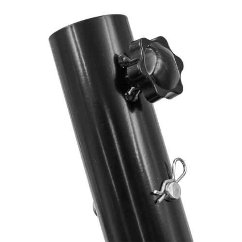 Sarini 4 Pieces Table Leg Extenders Set, 20cm Chair Leg Extenders with Latches and Locking Pins - Image 4