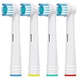 Toothbrush Replacement Heads Refills for Oral B - Precision Clean Brush Head for Gentle & Effective Cleaning and Optimal Dental Care, by DeBizz...