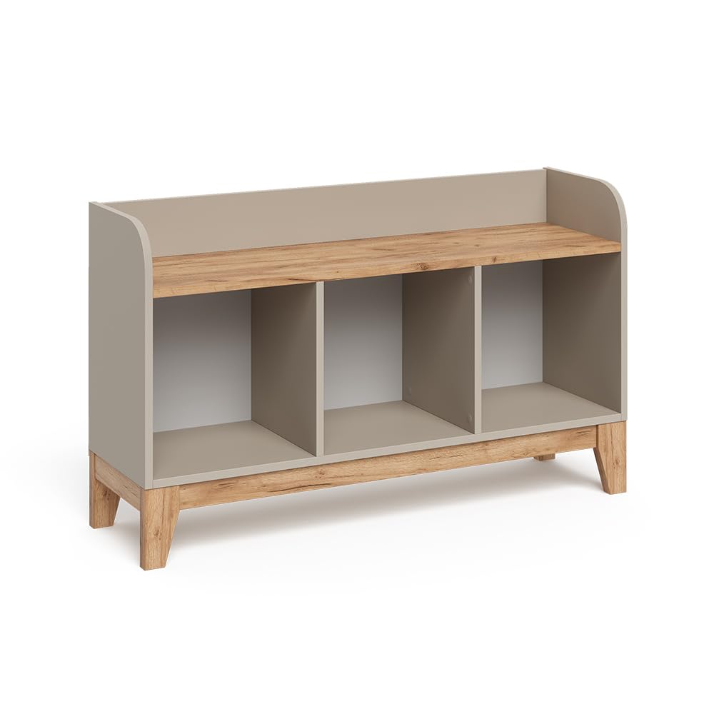VitaliSpa Panca per bambini Malia, Cashmere/Artigianale, 107.2 x 63.8 cm, adatto come seduta e superficie d’appoggio per bambini