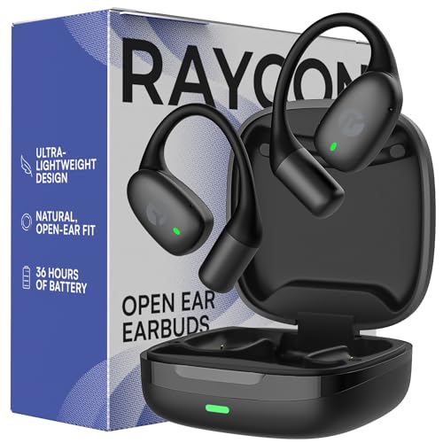 Raycon Essential Open Ear Earbuds – Open Ear Headphones, Earbuds