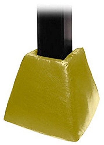 First Team Premium Basketball Pole Gusset Pad for 6 x 8 Inches Square Poles Color: Desert Gold