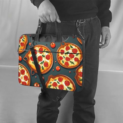 Bolso Tote para Laptop con Estilo Pizza Comida miniatura 2