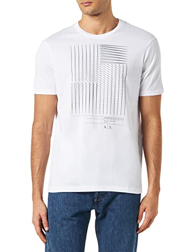 ARMANI EXCHANGE tee grafica linea, T-shirt Uomo