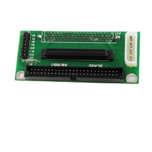Ruilogod Computer SCA 80-PIN a SCSI Adattatore da 68 pin/IDC a 50 pin