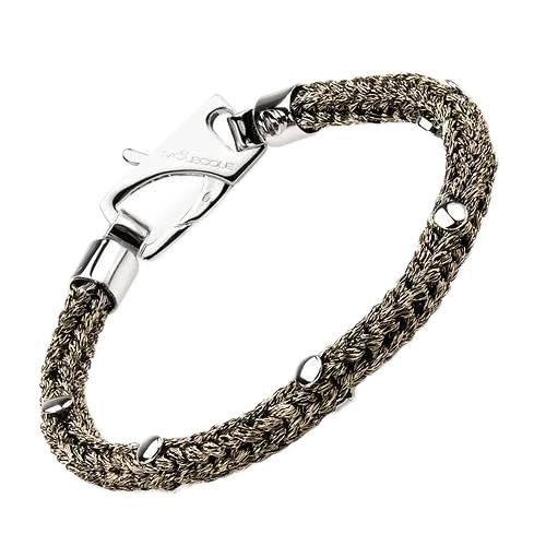 Molecole Pulsera Mujer Plata Maciza - 20cm