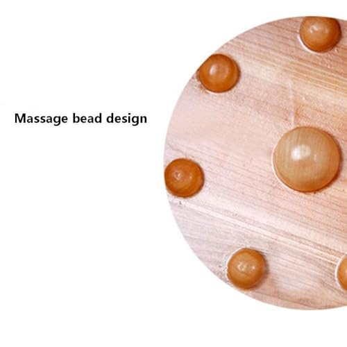 Bañera para pies y cubo de pedicura de madera natural miniatura 7