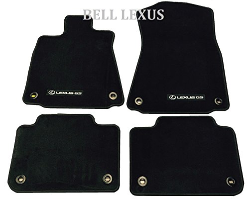 LEXUS New OEM Factory Carpet Floor MAT Set 2013-2017 GS350 GS450H 2WD Black