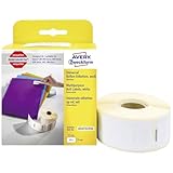 AVERY Zweckform AS0722550 Dymo LabelWriter Etiketten kompatibel zu S0722550 (19x51mm, 1 Rolle|500 ablösbare Aufkleber, selbstklebend, für LW Dymo Etikettendrucker/Beschriftungsgerät/Etikettenband)