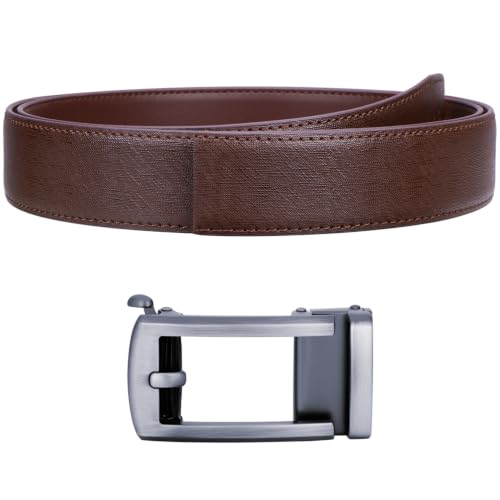 Image of Labnoft Men's PU Leather Auto-lock Belt