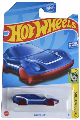 Image of Hot Wheels Coupe Clip, Experimotors 2 /5 [Blue] 23 /250