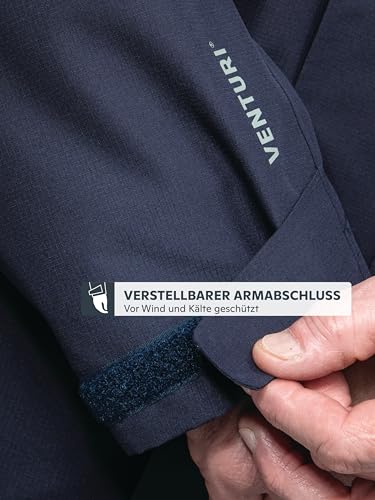 Schöffel Schöffel Herren 3in1 Jacket Style Okere MNS, wasserdichte, atmungsaktive Outdoorjacke mit herausnehmbarer Fleecejacke, warme 3in1 Jacke mit verstellbarer Kapuze, navy blazer, 52 - Verwendungsansicht 7 | TV | Video | Foto