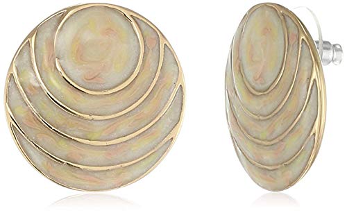 Combo Stud Earrings Plated Round Earrings For Women