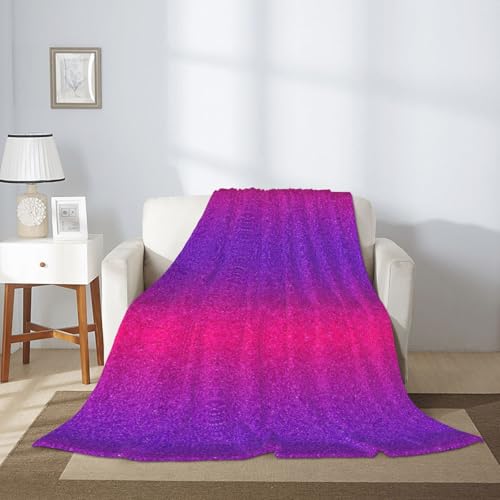 Couverture flanelle micro-polaire douce chaude plaid lit canapé - 7