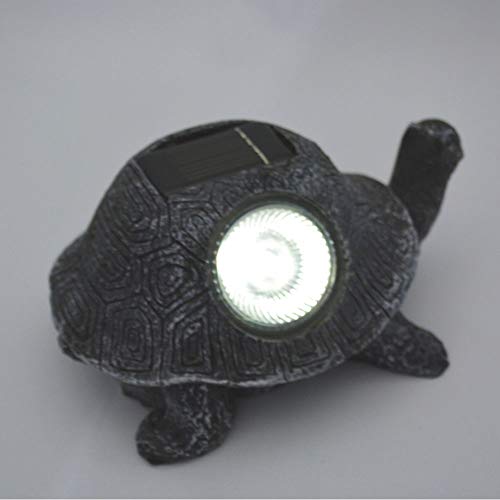 Luminária Solar Jardim Tartaruga 4 peça CBRN13296