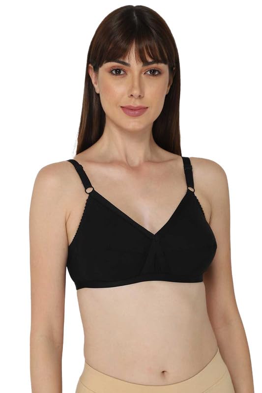 naidu hall Bra for Women Non-Padded Non-Wired Double Layered Bra Everyday Bra for Women Full Coverage Bra-picture-18