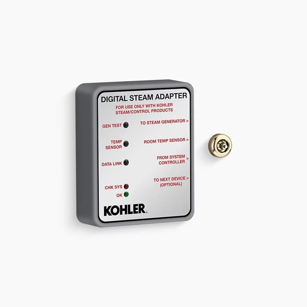 KOHLER Invigoration® Series Digital steam adapter