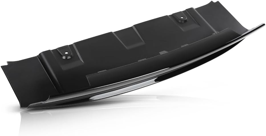 G-PLUS Front Bumper Tow Hook Cover Skid Plate Compatible with Range Rover Evoque 2012-2015 LR032309, LR028187 Black