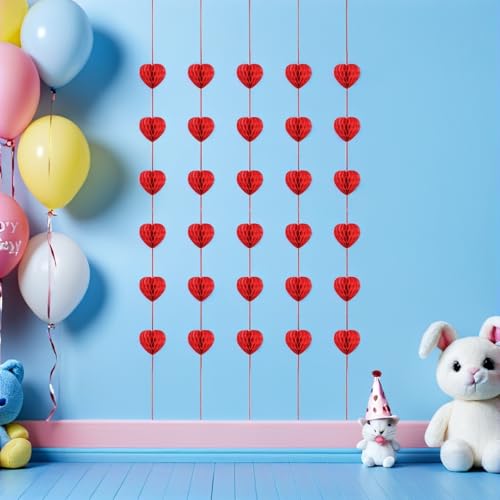 Guirnalda de corazones Toyvian estilo romántico y elegante para momentos mágicos 5