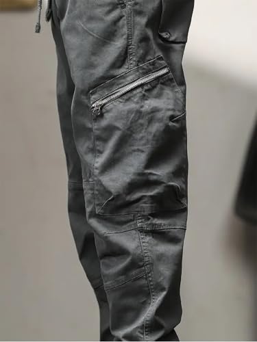 Image of Lymio Cargo for Men || Cotton Cargo Pant || Drawstring Waist Pant (Also Available in Plus Sizes) (89-92)