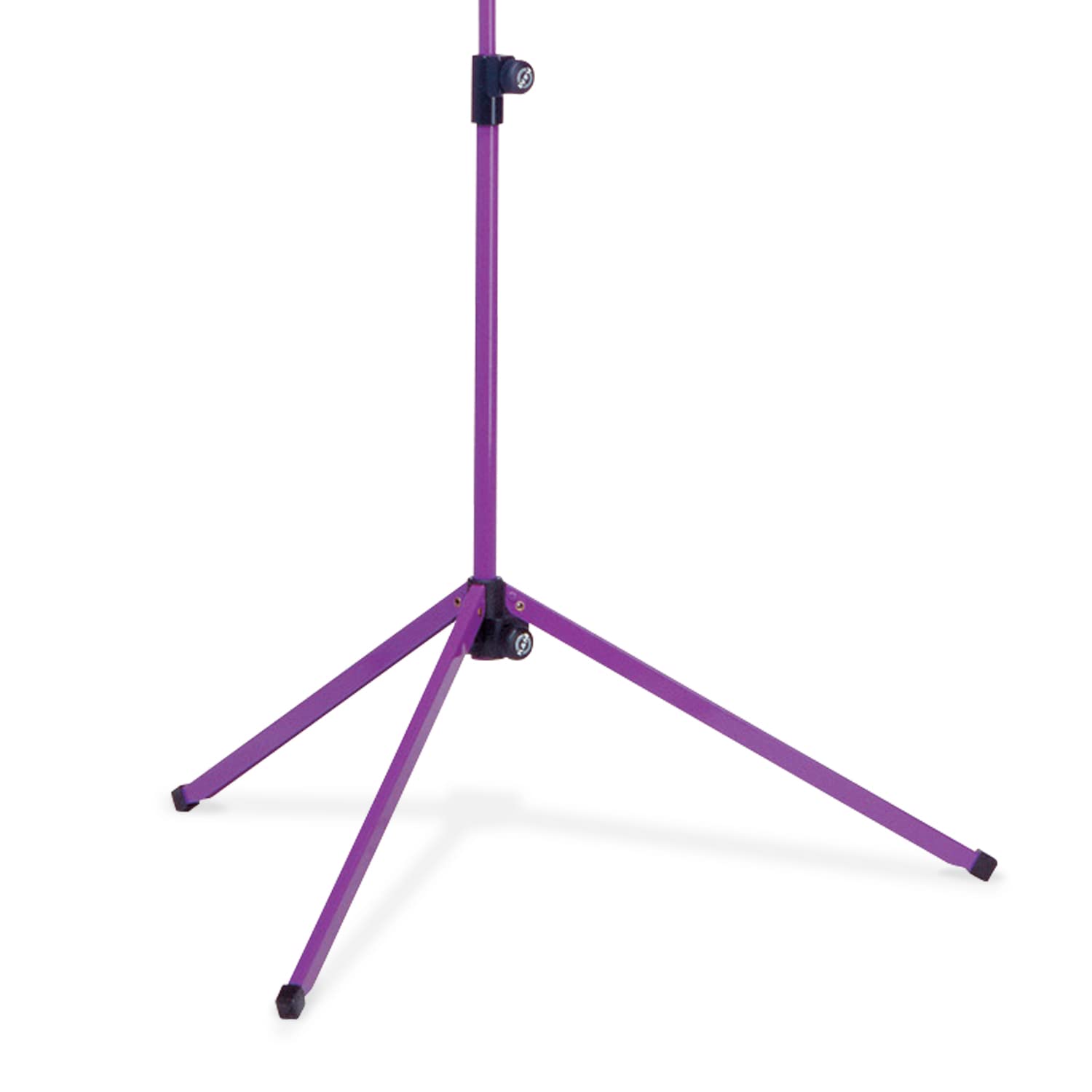 Classic Cantabile Notenständer Mittelschwer – Höhenverstellbar (65-130 Cm), Mit Notenhalter, Flieder