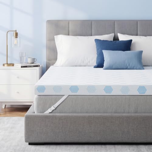 Autsel Topper Viscoelástico 140x190 Grosor 7 cm con Gel Transpirable