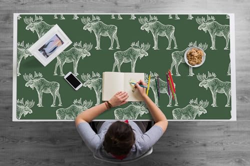 Couverture de bureau contre les rayures tapis PVC imperméable bords arrondis orignal