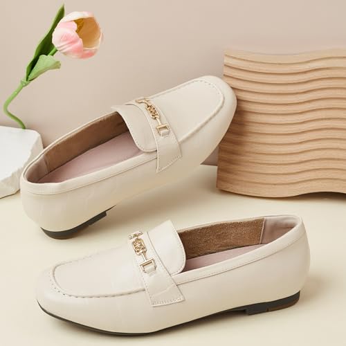 Image of Women's Loafer Shoes Leisure Slip On Work Shoes Comfort Walking Flats