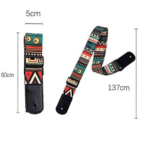 haihaz,Ukulele Sangle Epaule Réglable,sangle de guitare polyester impression couleur, Vintage Sangles,5cm Largeur et… - Les Beatles, Paul McCartney, John Lennon, RIngo Starr, George Harrison haihaz,Ukulele Sangle Epaule Réglable,sangle de guitare polyester impression couleur, Vintage Sangles,5cm Largeur et… – Image 3