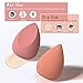 COSTICA Makeup Sponge Set Blender, Beauty Sponge Makeup Blender Flawless for Liquid - Multi Colored 4 pcs Rose Series