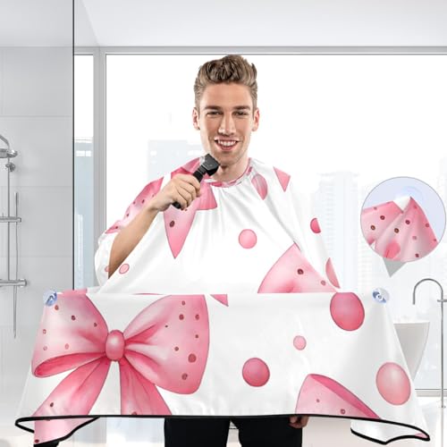 Capa de barbero impermeable para hombre con cierre ajustable miniatura 6