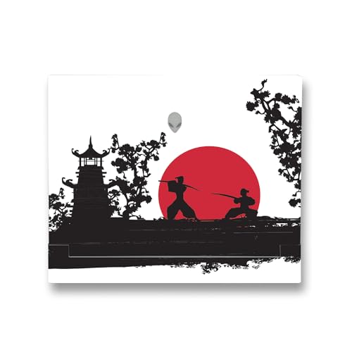 Image of MightySkins Skin Compatible with Alienware X14 R2 (2023) Full Wrap Kit - Nihon Samurai | Protective, Durable, and Unique Vinyl Decal wrap Cover | Easy to Apply & Change Styles | Made in The USA