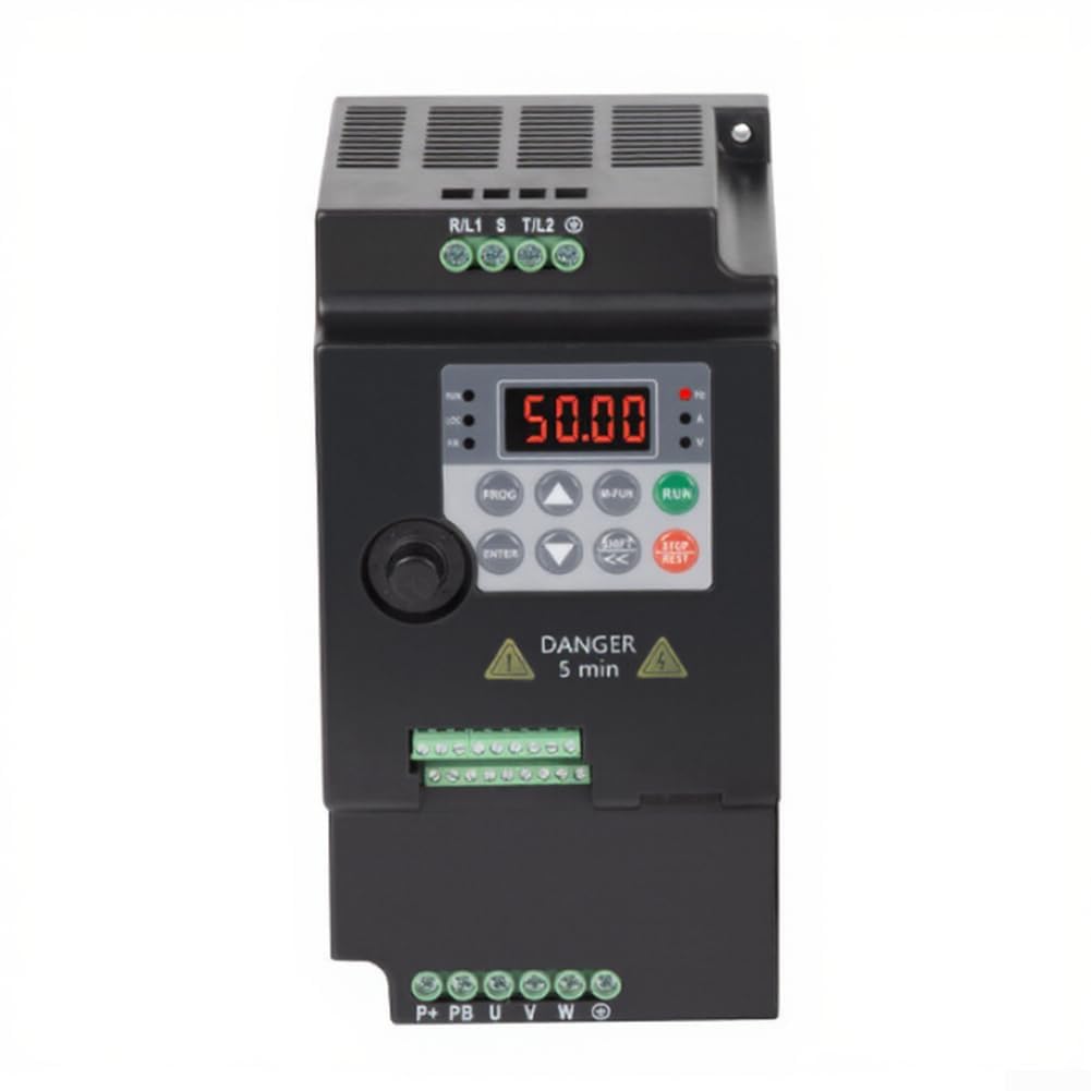 Azionamento a frequenza variabile trifase da 0,75 kW per applicazioni di motori industriali che richiedono una sintonizzazione accurata