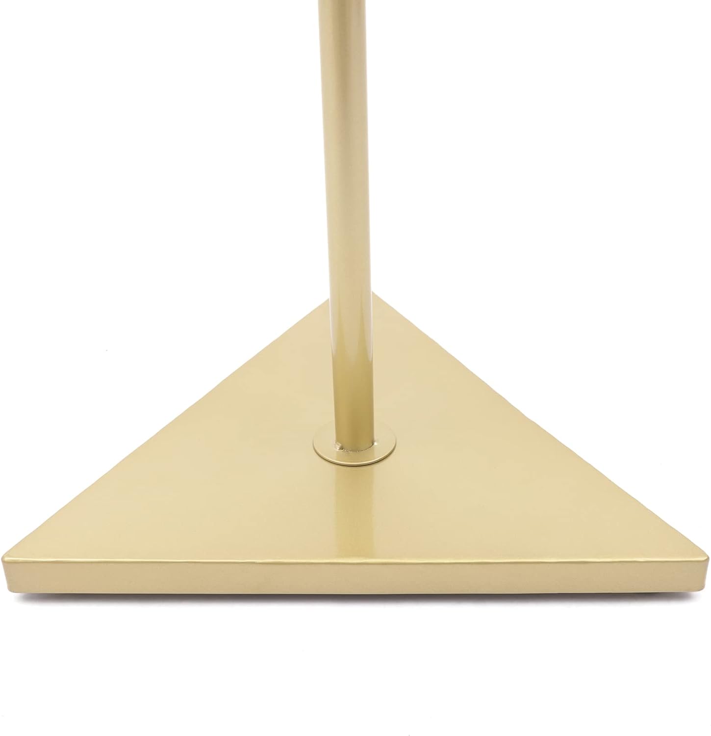 Metal Clothes Rack Industrial Coat Rack with 2 Hooks, Triangular Base, Tree Simple Design,for Hallway, Entryway, Bedroom, Laundry Room, Clothing Store, Living Room, Balcony, Office