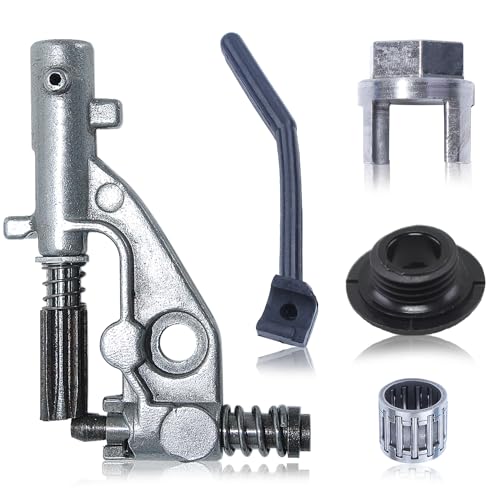 Adefol Oil Pump Pressure Line Kit & 502541603 Clutch Removal Tool for Husqvarna 455 Rancher 455E 460 Chainsaw, Clutch Removal Tool with Oil Pump Pinion Pressure Line Parts 544180104 537261501