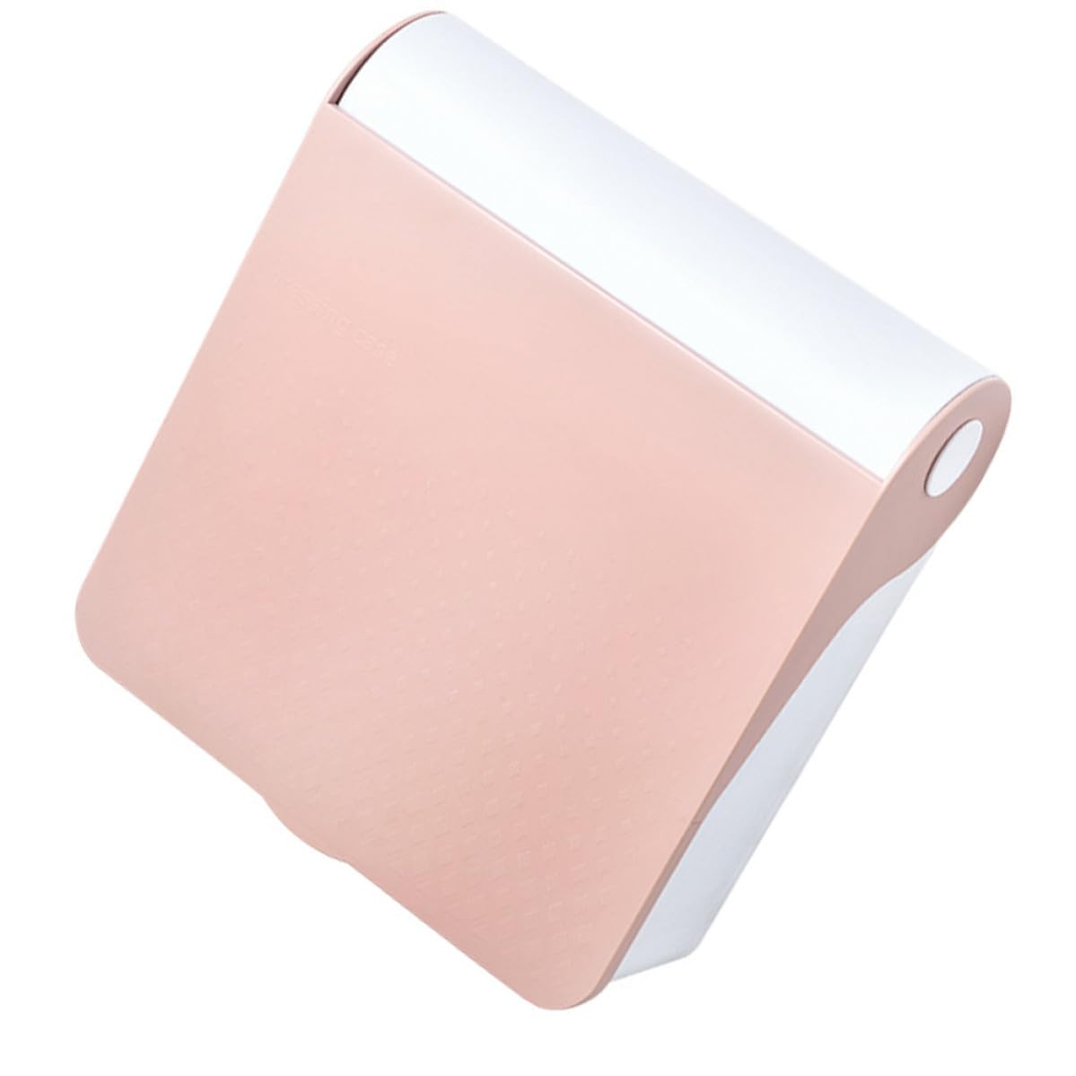 Contenitore per Trucchi con Specchio, Organizer Cosmetico Abs Rosa